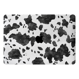 新款奶牛纹理贴皮保护壳适用苹果电脑保护套macbook14寸笔记本皮壳air15pro16air13.6防刮耐磨M5M2M3M4M1