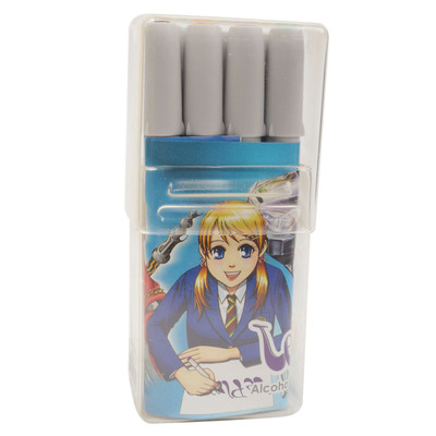 美辉日本插画手绘风油性马克笔