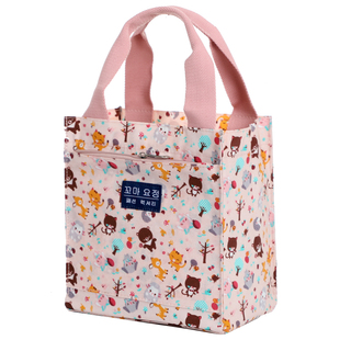 饭袋便当包时尚防水学生午餐保温袋加厚铝箔可爱上班族带饭手提袋