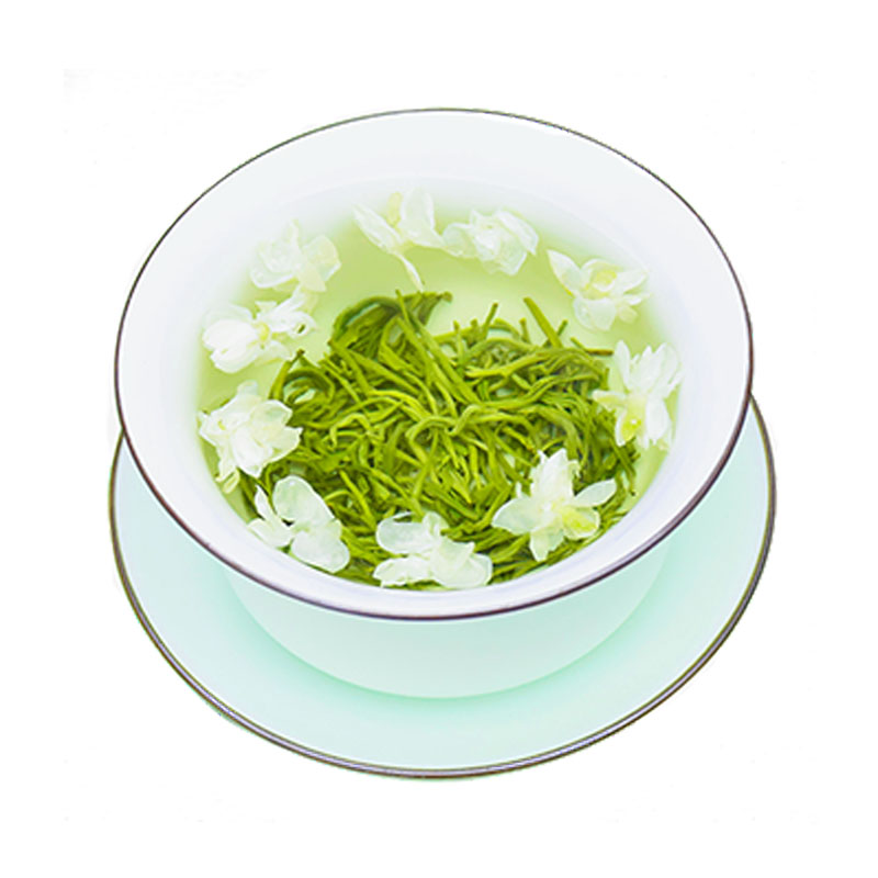 茉莉花茶2025新茶散装浓香型耐泡特级花毛峰四川炒花飘雪茶叶500g