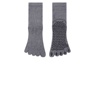 momoup瑜伽袜子防滑yoga女普拉提袜子防滑袜五指袜瑜伽袜春季中筒