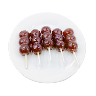 奥赛爆浆串串山楂糖葫芦儿童零食蜜饯益生元青提荔枝山楂果味葫芦