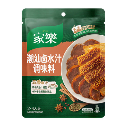 家乐潮汕卤水汁卤肉卤鸡脖160g