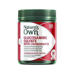 Nature's Own 维骨力氨基葡萄糖软骨素保护骨关节健康320片/瓶