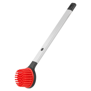 日本AISEN长柄硅胶锅刷厨房专用刷锅洗碗涂层锅清洁刷子不伤锅