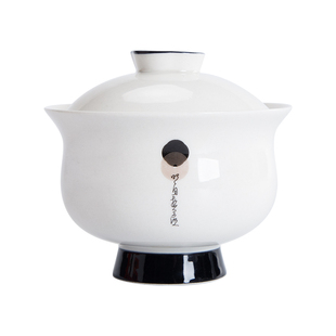 南山先生风花盖碗家用陶瓷功夫茶具不烫手泡茶碗中式三才盖碗单个