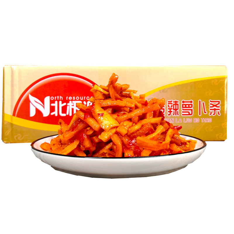 酱菜整箱脆辣湖南商用酸萝卜条