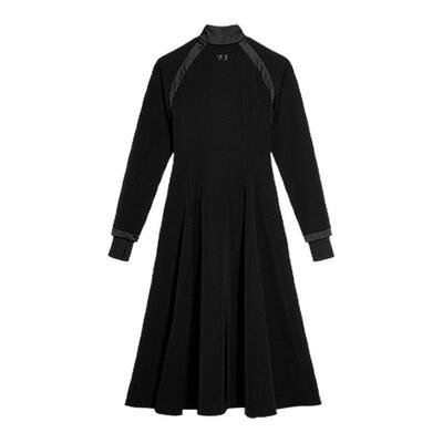 Y-3/Y3山本耀司春季女士时尚休闲长袖连衣裙JV6749
