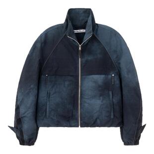 ACNE STUDIOS 女士深蓝色扎染渐变夹克外套银泰百货精品301574