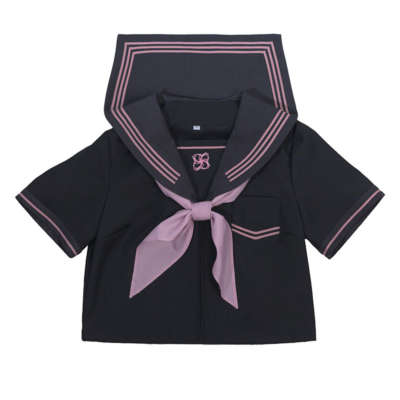 猫屿jk制服昭悦女子日系学院风刺绣原创正统基础款水手服套装