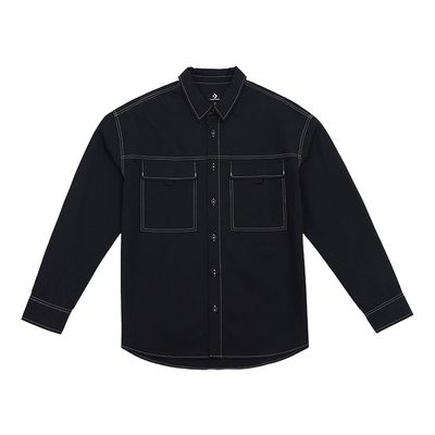 Converse匡威秋新款男子简约潮流长袖衬衣 MCH629-023