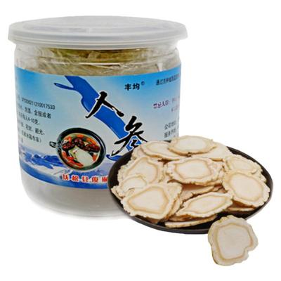 长白山丰均白参片大型人参片特产