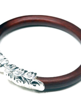 西藏野生无节以上精品鸡血藤手镯