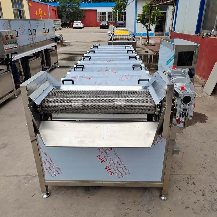 全自动水浴式巴氏杀菌机隧道式漂烫设备饮料包装袋巴士杀菌流水线