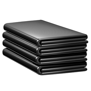 大平口垃圾袋商用酒店黑色环卫厨房60×80加厚超大号特大物业大桶