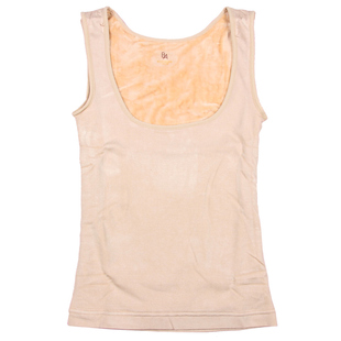 北爱/北国之爱 8521/8523 女士秋冬双层绒大低U领加厚保暖背心