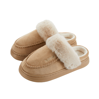 多样屋棉拖鞋女冬季室内家居男生保暖情侣防风加绒2025年新款成人