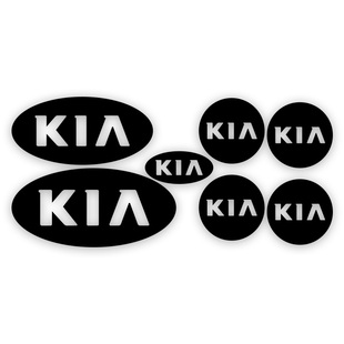 起亚年检车标贴纸凯酷K2福瑞迪K3智跑索兰托焕驰极睿傲跑K5改装贴