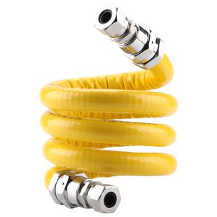 防爆燃气管不锈钢波纹管天然气管道专用热水器连接管高压煤气软管