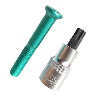 适用于重汽豪沃T7H/T5G/汕德卡曼发动机张涨紧轮螺丝螺栓拆卸套头