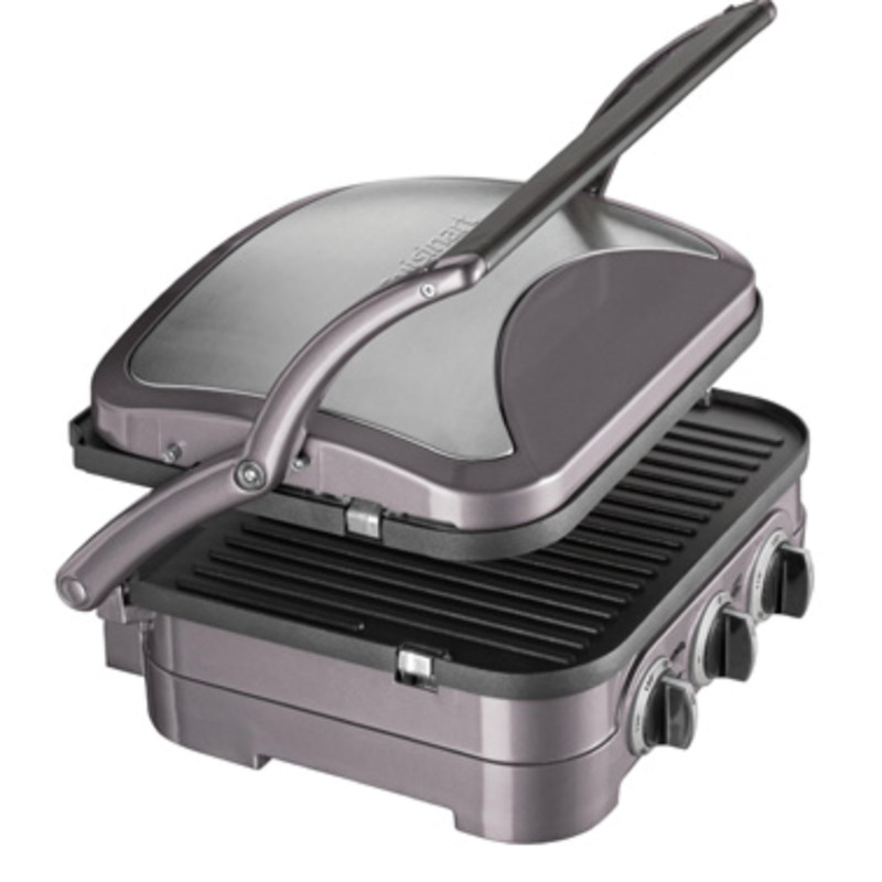 Cuisinart/美膳雅GR40E家用煎牛排機(jī)室內(nèi)無(wú)煙燒烤機(jī)電烤盤華夫餅