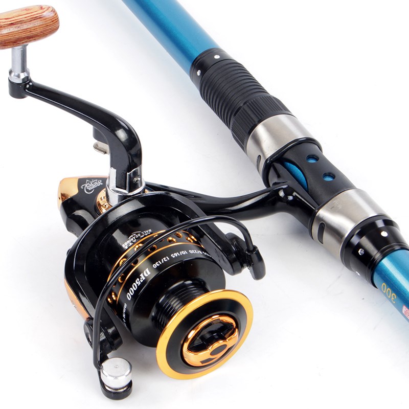 全金属纺车轮渔轮鱼线轮路亚远投筏钓抛竿海杆微物水滴轮前打鱼轮