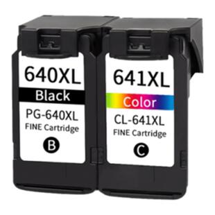 适用佳能PG640墨盒CL641XL彩色墨水仓MG3560 3660 3160 4160 4260 2160 2260 TS5160 MX396 456 476 536连供