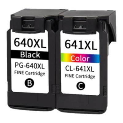 适用佳能PG640墨盒CL641XL彩色墨水仓MG3560 3660 3160 4160 4260 2160 2260 TS5160 MX396 456 476 536连供