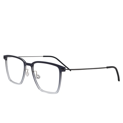 男女方框纯钛+板材超轻眼镜框