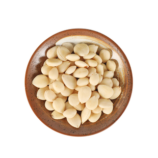 中药材精选苦杏仁去皮500g克南杏仁北杏仁原味甜杏仁食用炒杏仁