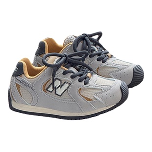 布丁哈鲁冬装上新女童鞋子2026秋冬新款透气休闲百搭运动鞋