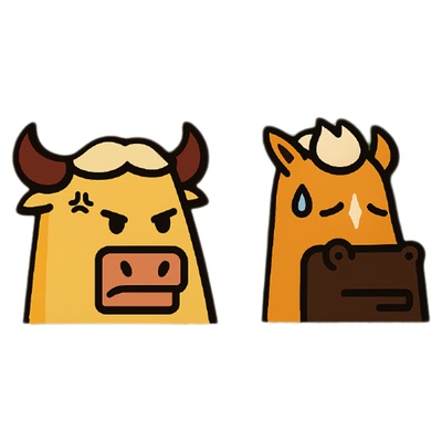 RETLPER反光车贴 原创 牛马精神 正能量勤劳踏实奋斗汽摩平面贴纸