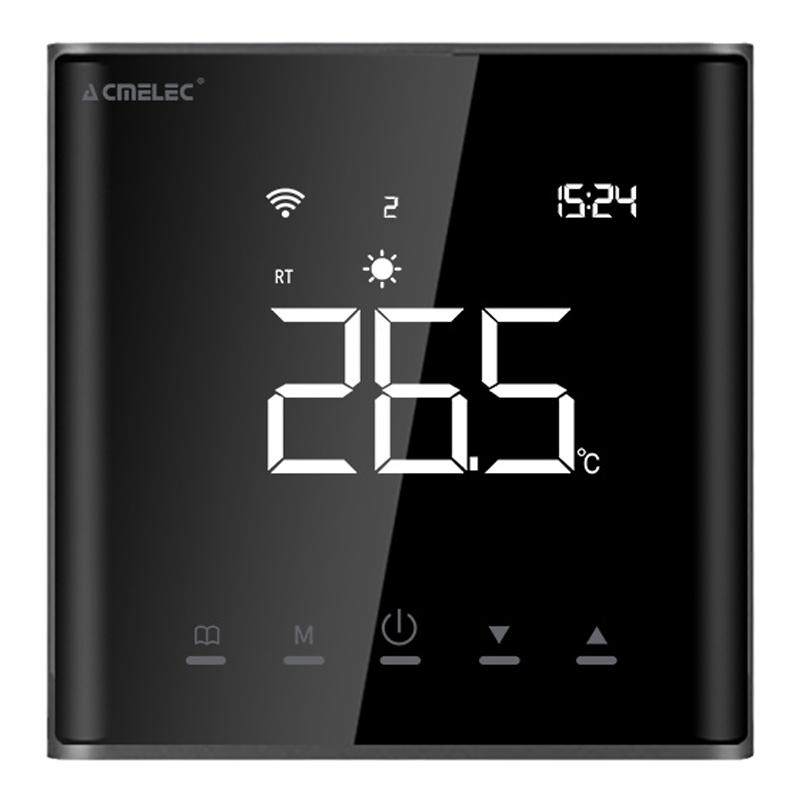 acmelec电采暖水地暖地热WiFi智能温度控制器手机app远程开关面板