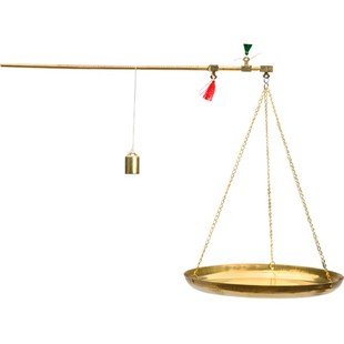 中药称克秤中医药材称老式杆秤小铜称克秤戥子称小铜秤手提小称药