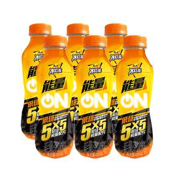 康师傅冰红茶能量饮料健身运动饮料420ml*6瓶实付13.9元到手包邮