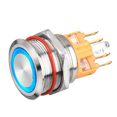 蓝波新品22mm金属按钮开关