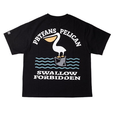 PBTfans Pelican鹈鹕键帽周边客制化短袖 T恤 纯棉送帆布包
