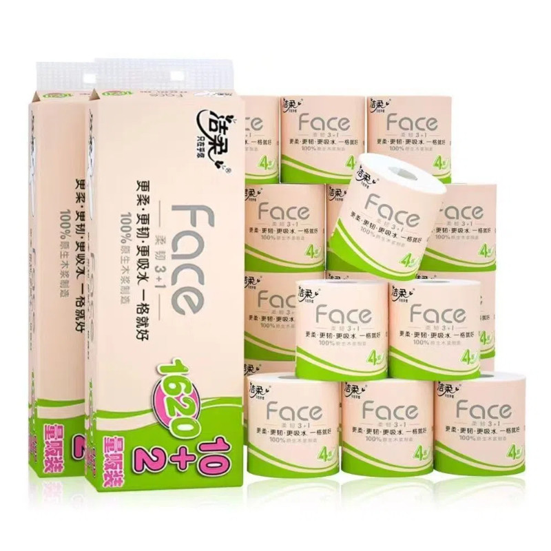 洁柔Face有芯卷纸1620g/1600g
