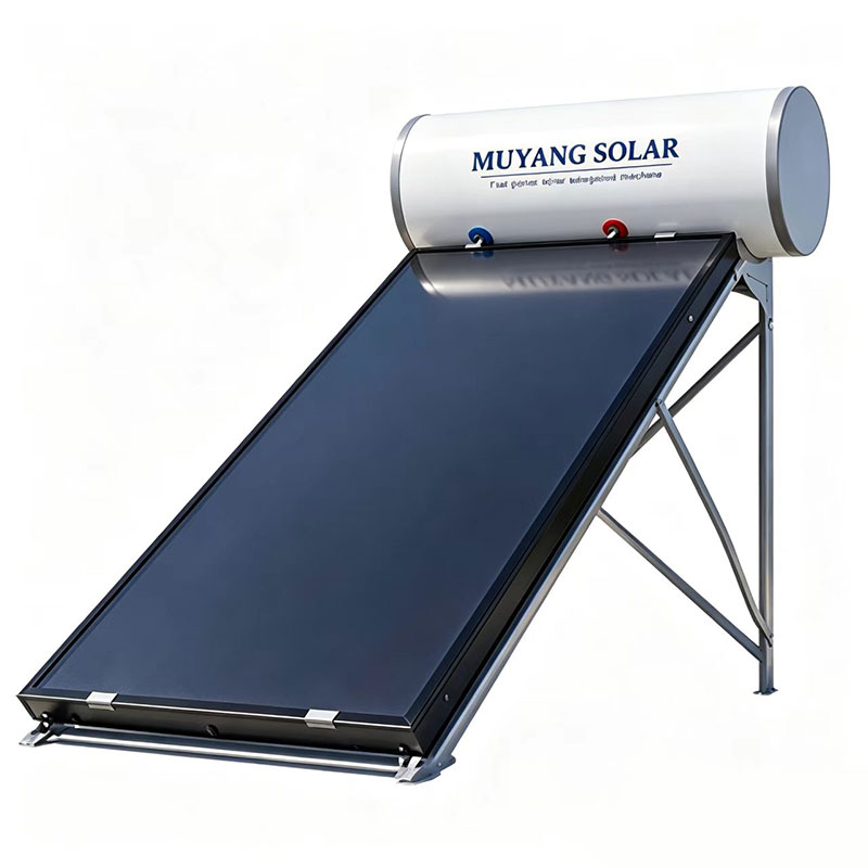 沐阳太阳能平板承压一体机热水器农村家用大容量光电两用150L