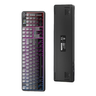 狼蛛F108pro无线三模客制化机械键盘满配列办公游戏无畏契约csgo