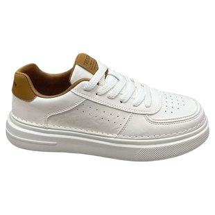 男鞋2026春季新款潮流百搭低帮休闲板鞋男士厚底增高透气小白鞋子