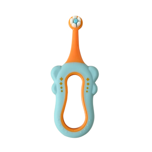 儿童牙刷 0-3岁儿童软毛牙刷 半U形 婴幼儿牙刷乳牙 专用牙刷