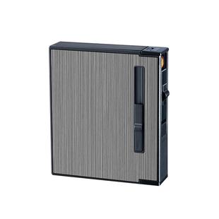 烟盒20支装粗中细支便携式男士高档创意带充电打火机一体自动弹出