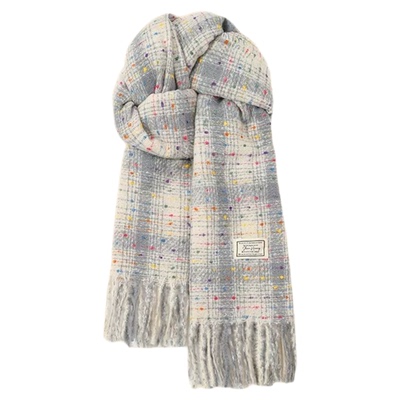 围巾情侣款一对男女冬季2025新款