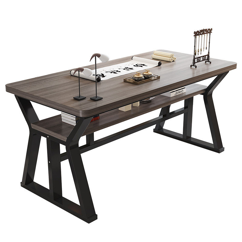 书法桌家用简易工作台电脑桌培训辅导班专业练毛笔字国学书画桌子