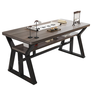 书法桌家用简易工作台电脑桌培训辅导班专业练毛笔字国学书画桌子