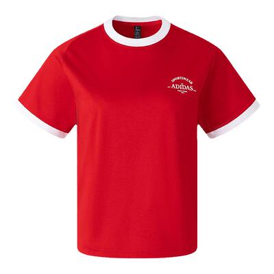 Adidas阿迪达斯简约百搭短袖T恤
