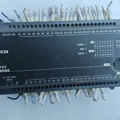 【询价】台达pLC  DVP40EC00R3  成色如图，功能正常，适用
