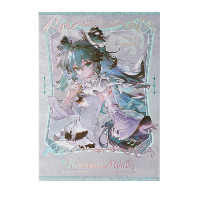 moeyu初音未来831花鸟少女系列收藏纪念卡相卡miku二次元周边谷子
