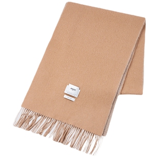 ADERERROR 秋冬款潮流时尚正反面配色百搭羊毛围巾